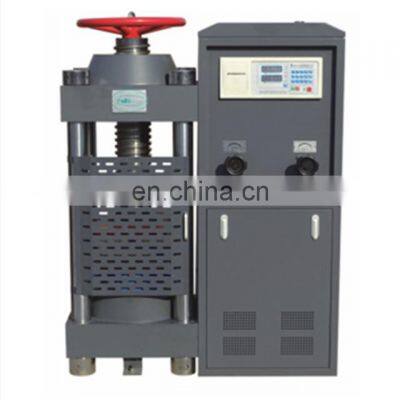 Digital Display Concrete Cement Brick Compression Testing Machine