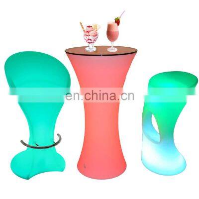 night club furniture beach cube chairs wine drink bar tables led chair lumineux bar sillas para fiesta