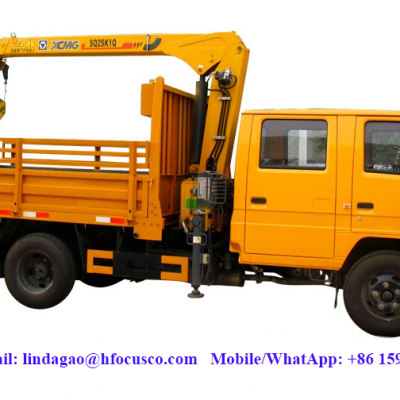 Sales of Used and New Camc Heavy Duty 6X4 10 Wheels Mobile Telescopic Truck Mounted Crane