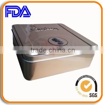 high quality empty metal candy box package