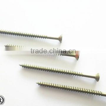 High tension brass pan head pozidriv self tapping screw