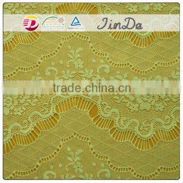 Hot sale high quality cheap beautiful 100% nylon lace used in women underwear