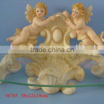 2 cherubs table piece decoration