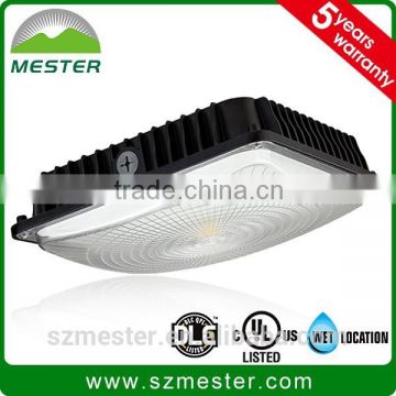 Mester Led Limited DLC & UL listed led lights for outdoor canopy light with motion sensor