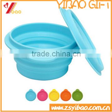 Silicone Cat/Dog Feeding Foldable Collasible Bowl