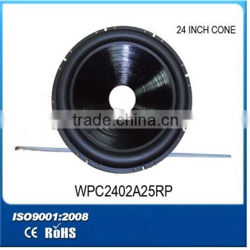 WPC2402A25RP , 24-inch speaker cone, speaker parts
