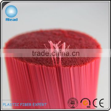 good quality PET broom fiber tip easy to be flagged, soft PET but very good elastic
