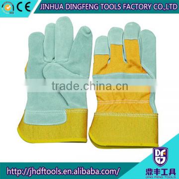 High quality 10.5 inch leather safety gloves price