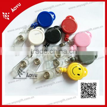 plastic business cards holders cheap decorative badge reels