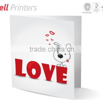 Beautiful designed cute Valentine's day Gift card from India