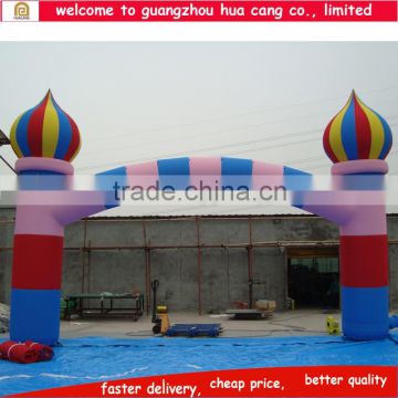 Fashionable factory price inflatable christmas arches for outdoor