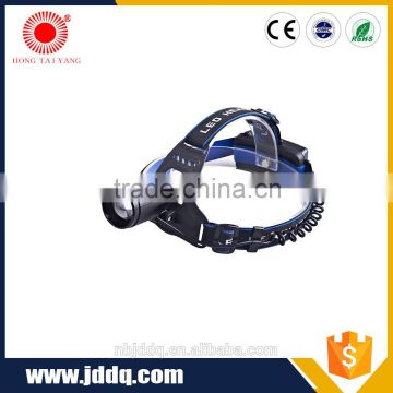Wholesales T6 powerful led headlamp with zoom function