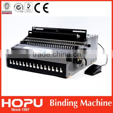 HOPU book spiral binding coil binding machine