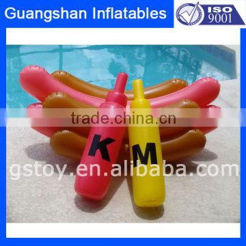 Swimming Pool Inflatable Float Hot Dog Battle Tube