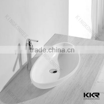 Solid surface acrylic freestanding baths
