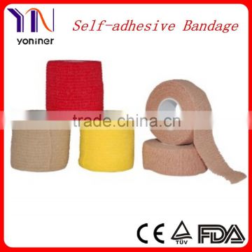 Custom Self-adhesive Elastic crepe Bandage CE FDA Manufacturer