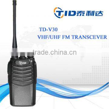 TD-V30 high quality 5w handheld to way UHF/VHF Mobile Radio