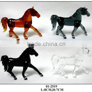 hand made glass horse lampworking decoration
