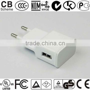 Mobile phone charger for Germany with GS approved
