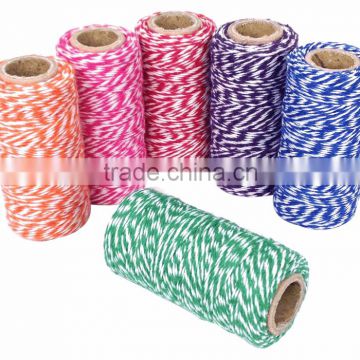 double color cotton string for gift packing