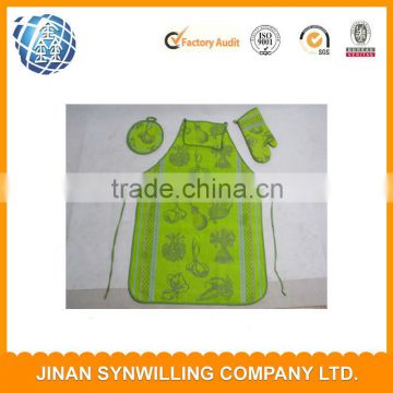 cheap 100% cotton custom silk screen printed aprons