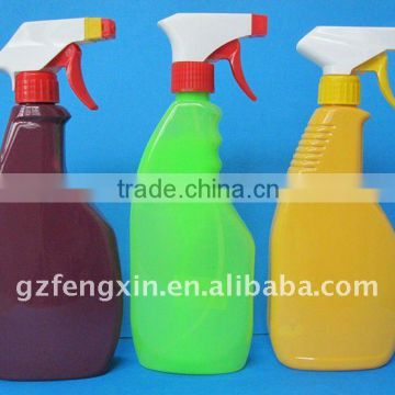 PET plastic trigger spray bottle for cleaning water