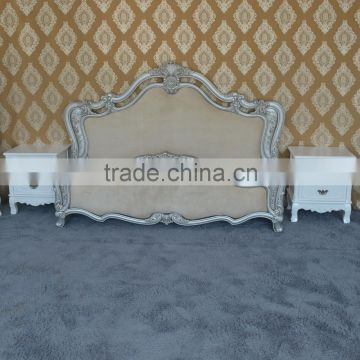 Hot sale italian furniture popular modern cheap wood white bed