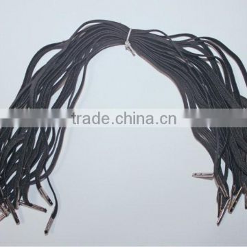 Black Flat Elastic Band with Barbs on both ends