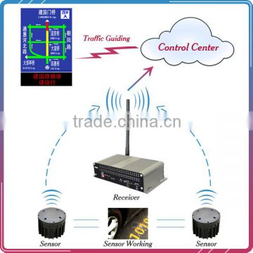 Advanced traffic control sensor for traffic guiding and surveilance