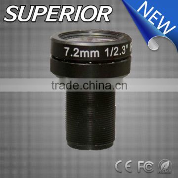 Superior wholesale price 8MP f2.4 fixed cctv lens lines m12 7.2mm 1/2.3"