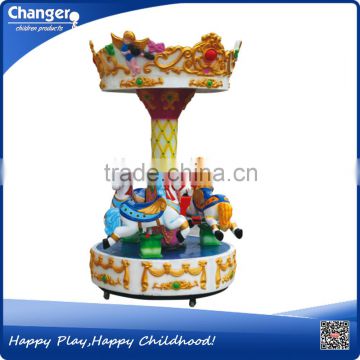 CE ISO9001 passed factory price carousel ride for 3 riders