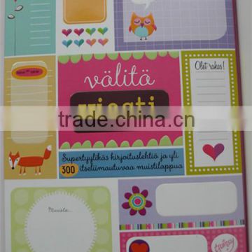 High-quality promotion gift spot-uv printing notebook