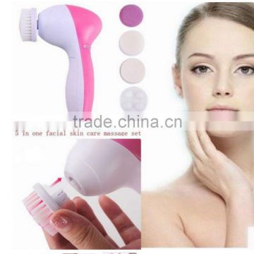 5-1 Multifunction Electric Face Facial Cleansing Brush Spa Skin Care massage