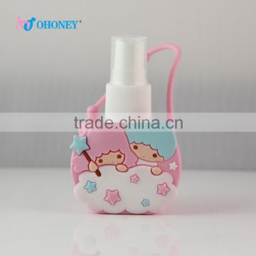 promotive portable colorful personal care bottle for ladies girls