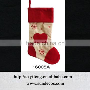 hot selling handmade christmas stocking