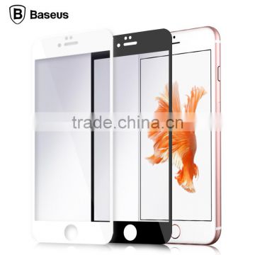 2015 NEWEST ORIGINAL BASEUS 0.3mm Ultra Slim Explosion-proof Full-screen Overlay Tempered Glass Screen Protector For iPhone 6/6s
