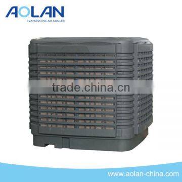 Evaporative rooftop cooler for air cooling