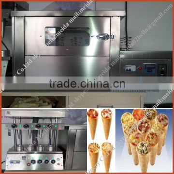 Factory Manufactured Commercial Stainless Steel Hourly 480-600pcs pizza cone shape machine Pizza Cone Making Machine Price