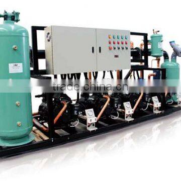 Water cooled refrigeration equipment for cold storage