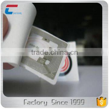 Disposable hf fragile paper rfid tag for anti-fake management