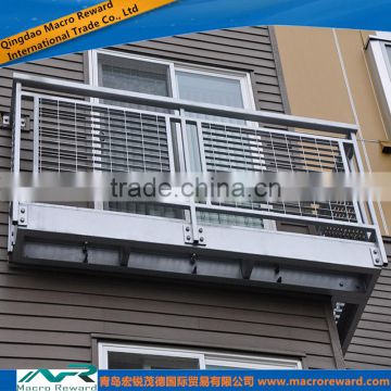 ASTM DIN Steel Guardrails Steel Rails Security Fences for residence