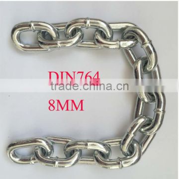 China Q195 Welded Zinc Plated DIN764 Link Chain