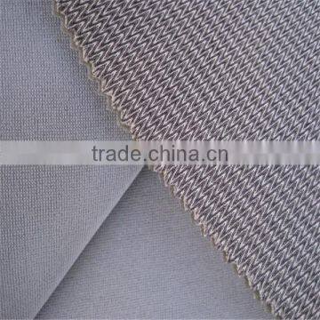 double color velvet fabric bond 4mm pu foam K329 bond 0.02mm high breathable TPU film bond nylon tricot fabric