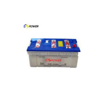 JIS 12V200Ah Dry charged Car Battery N200 with CE ISO UL approve