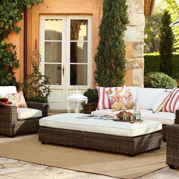 Environmental Protection PE Rattan Outdoor Patio Furniture Waterproof Classics