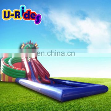 Joyful Monster Style Inflatabe Water Park Products For Sale