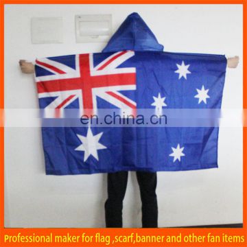 Australia National flag promotion body flag with cap