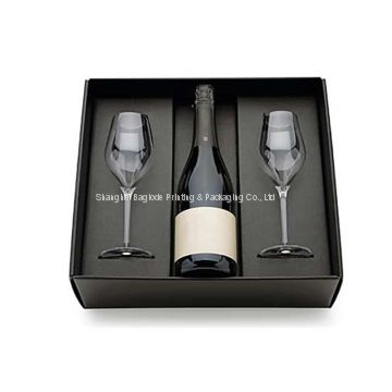 Custom Rigid Luxury Wine Packaging Box