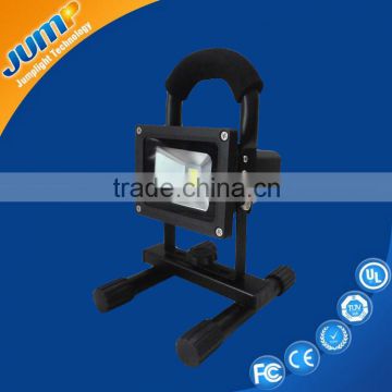 Waterproof ip65 rechargeable flood light with high quality aluminum covers