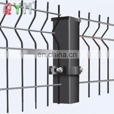 Galvanized Welded Wire Mesh Fence 3D Curved Fence Panel